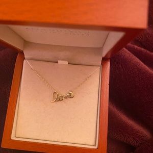 Argento Vivo Love necklace NIB